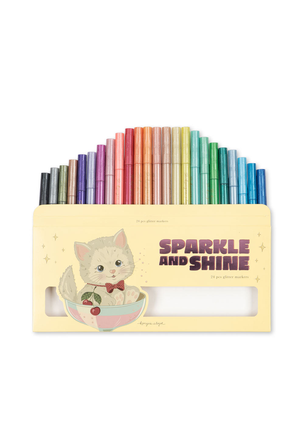 Konges Slojd GLITTER MARKERS 24 PCS