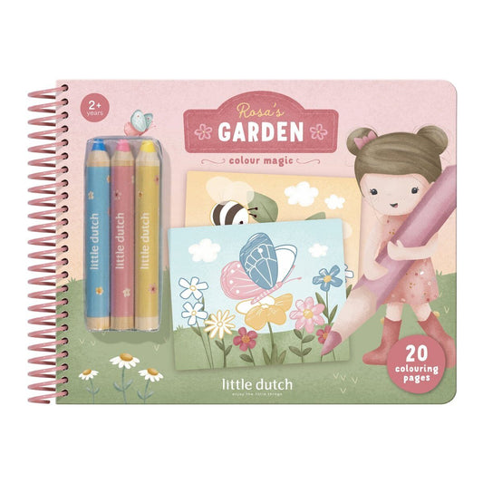 Little Dutch Colour Magic Book ´Rosa & Friends´