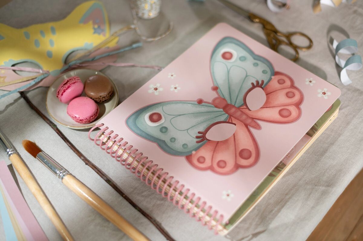 Little Dutch Book with Scissor ´Rosa & Friends masks´