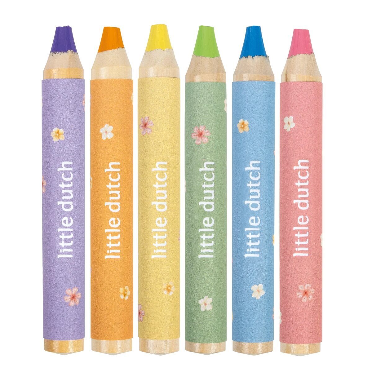 Little Dutch Wooden Pencils ´Rosa & Firends´
