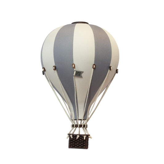 Dekoratīvs gaisa balons — Krēmkrāsa/ Tumši pelēks