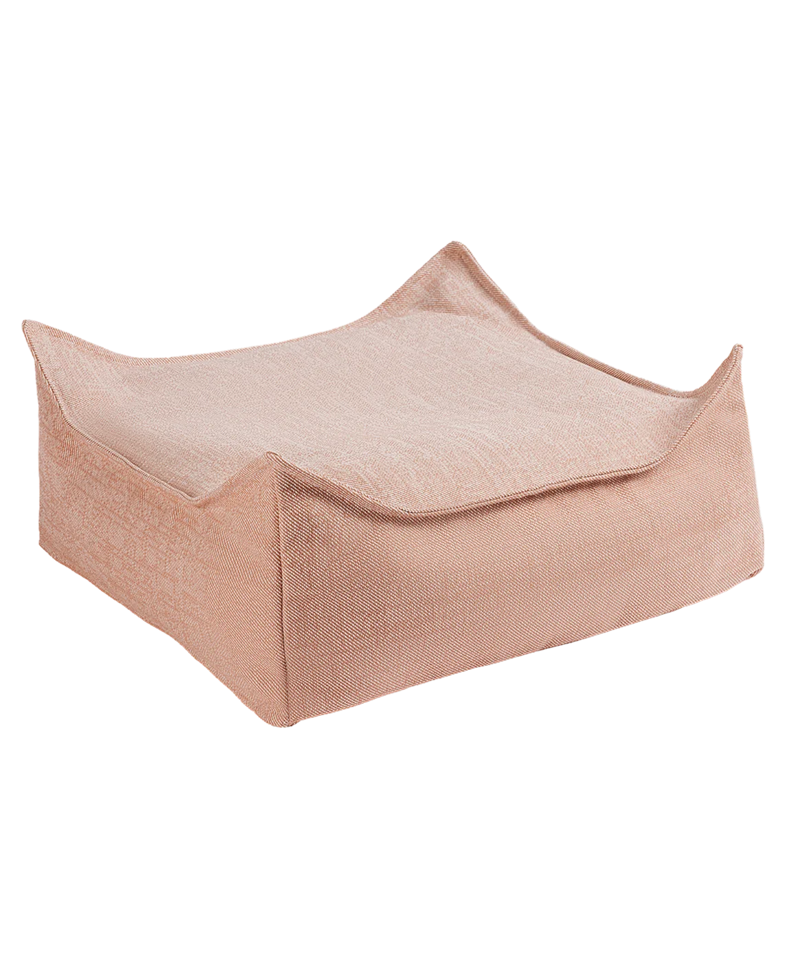 Āra kvadrātveida pufs "Seashell"