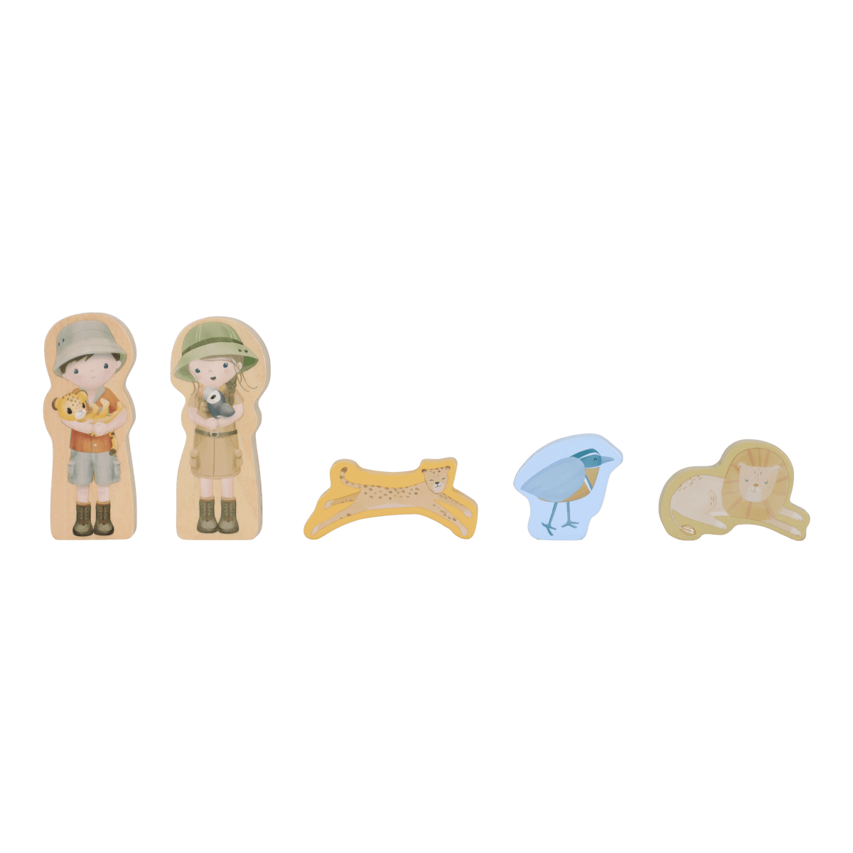 Little Dutch Shape Sorter Safari Car  ́Safari Friends ́ FSC