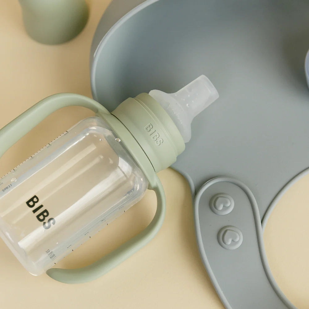Baby Sippy Bottle Spout Silicone 150 ml - Sage