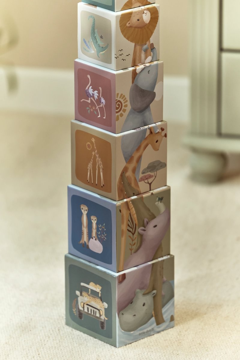 Little Dutch Stacking Tower  ́Safari Friends ́ FSC