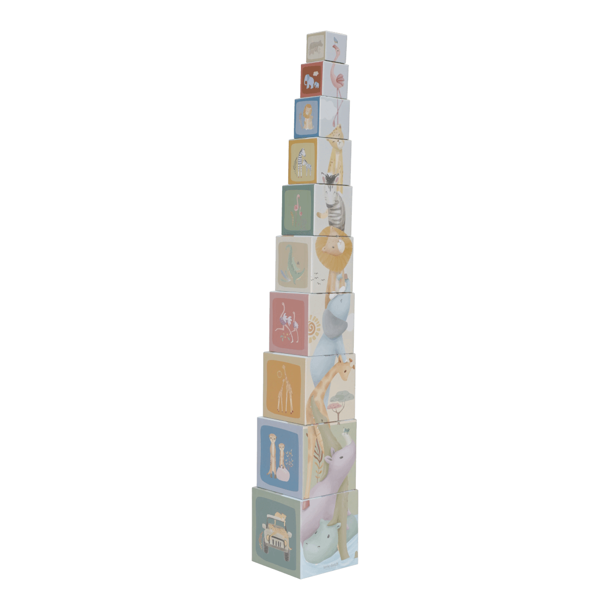 Little Dutch Stacking Tower  ́Safari Friends ́ FSC