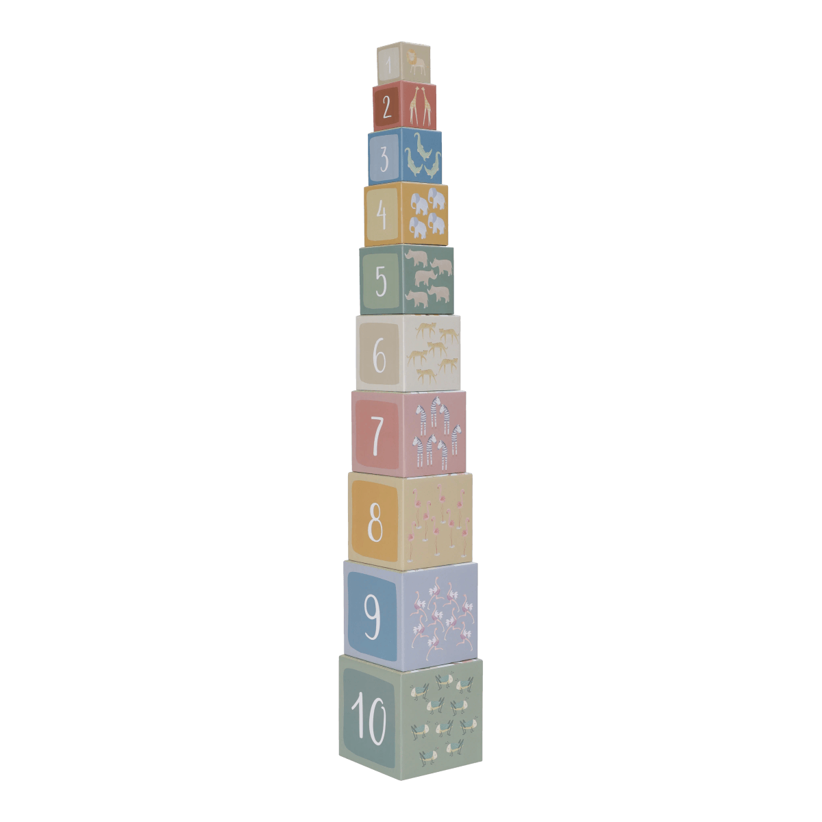 Little Dutch Stacking Tower  ́Safari Friends ́ FSC