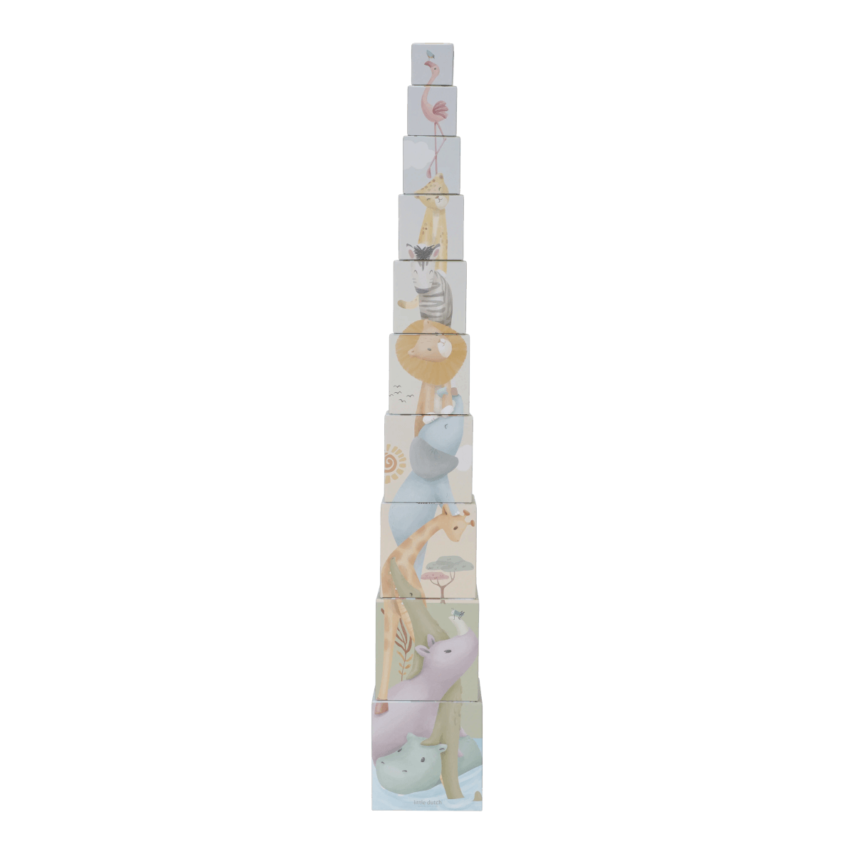 Little Dutch Stacking Tower  ́Safari Friends ́ FSC