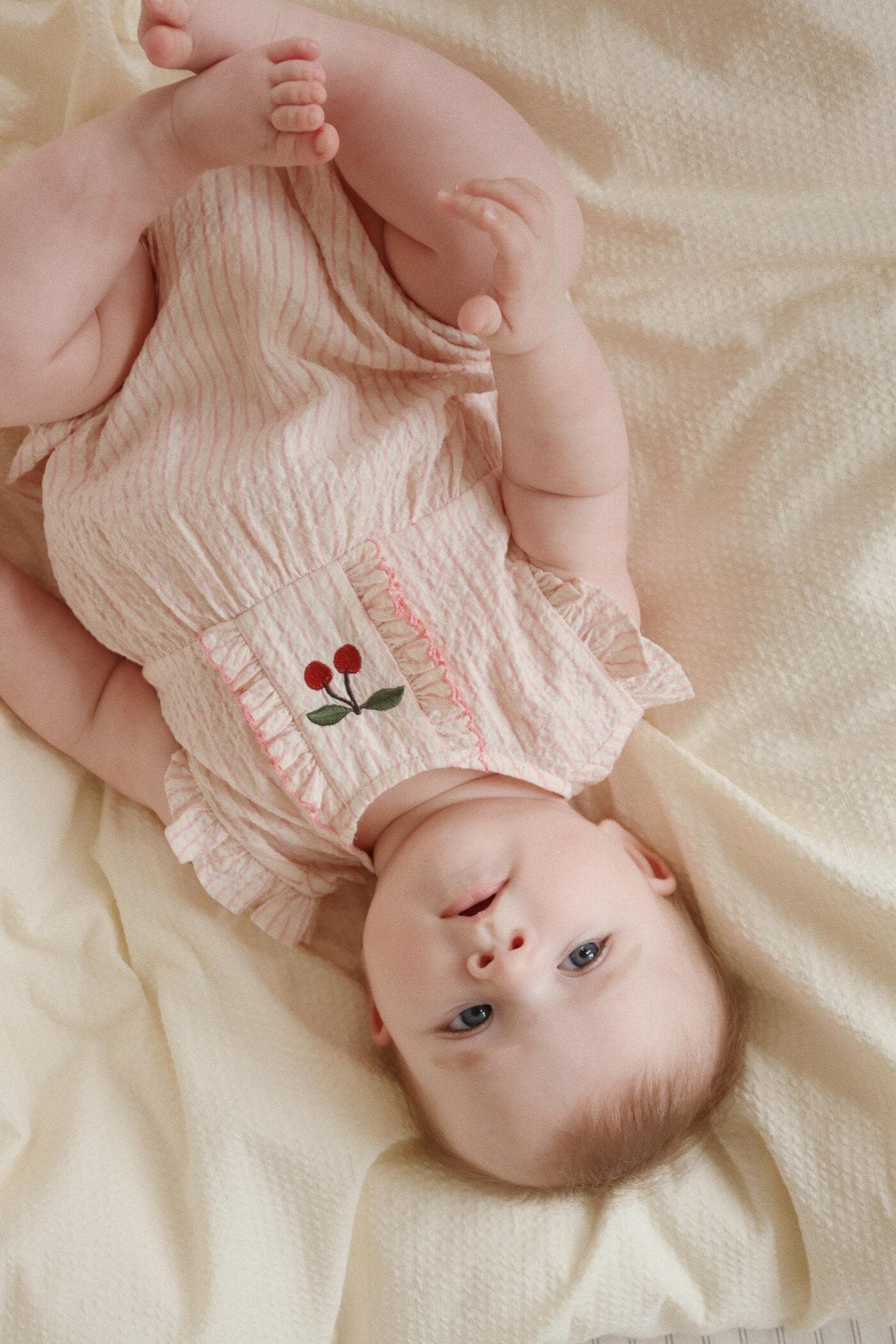 Konges Slojd ELLIE FRILL ROMPER GOTS