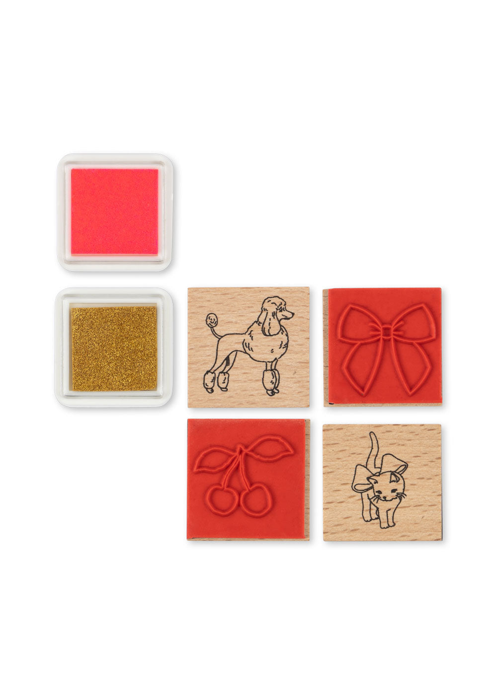 Konges Slojd Creative Art Caddy - Glitter Rose