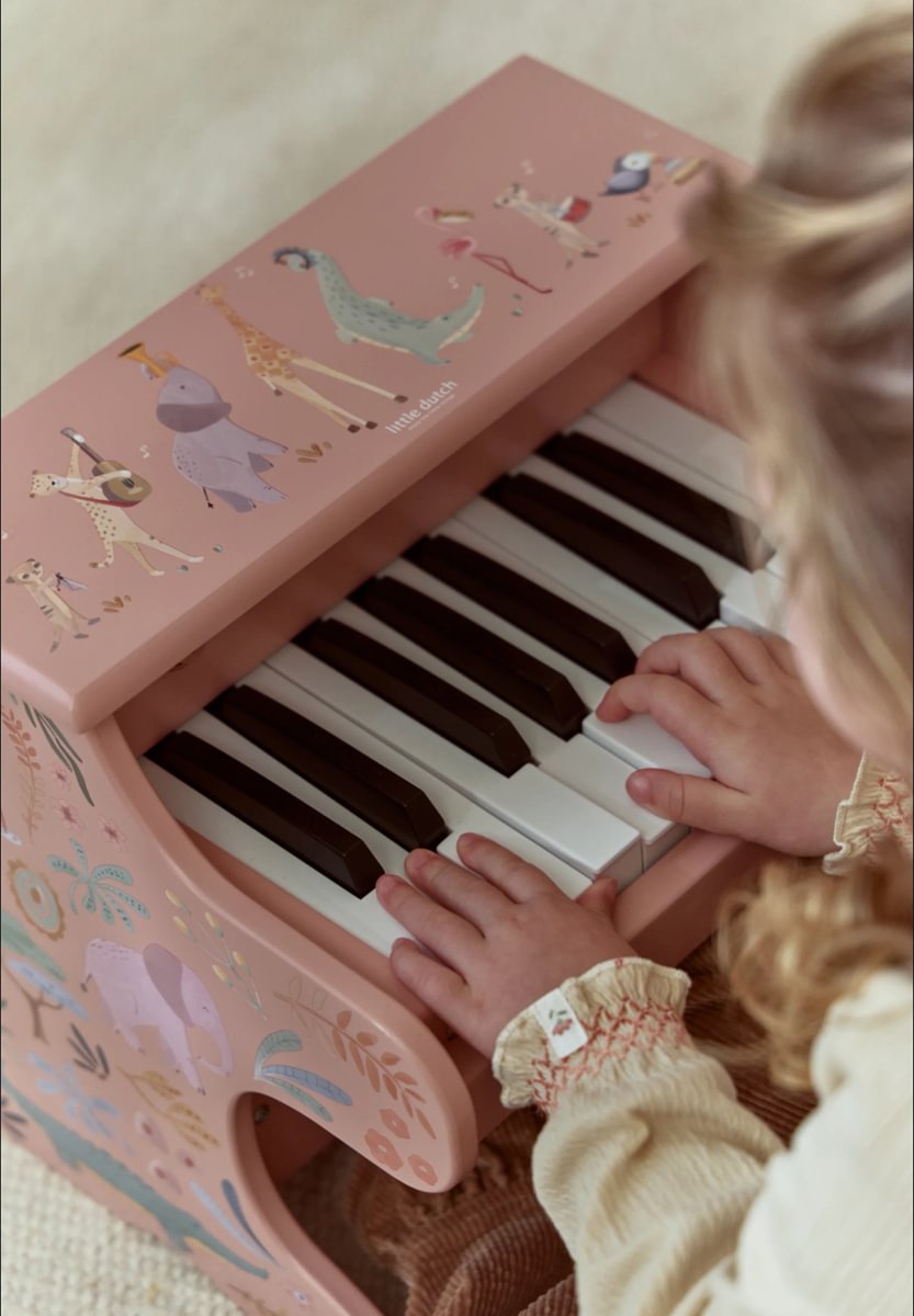 Little Dutch Koka klavieres ´Safari Friends Pink´ FSC